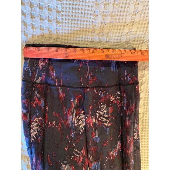 Knockout by Victoria Secret Sport Leggings Sz Small Black Purple Pink Pockets - Picture 9 of 10